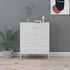 Lady Jillian -  Chest of Drawers White 80x35x101,5 cm Steel